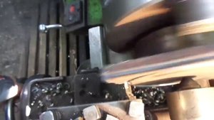 шайба на токарном из квадрата 1