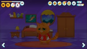 КОТЕНОК БУБУ #10 Готовим вкусняшки в Bubbu My Virtual Pet #ПУРУМЧАТА