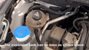 Peugeot 5008 Diesel 2016 Antifreeze Coolant Expansion Tank Bottle Location