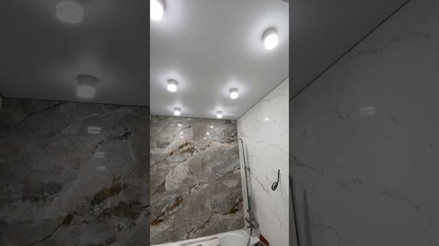 Видео обзор выполненных работ по установке натяжных потолков. смотреть онлайн