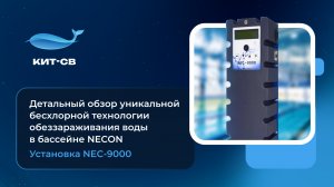 Обзор бесхлорной технологии обеззараживания воды в бассейне NEC-9000