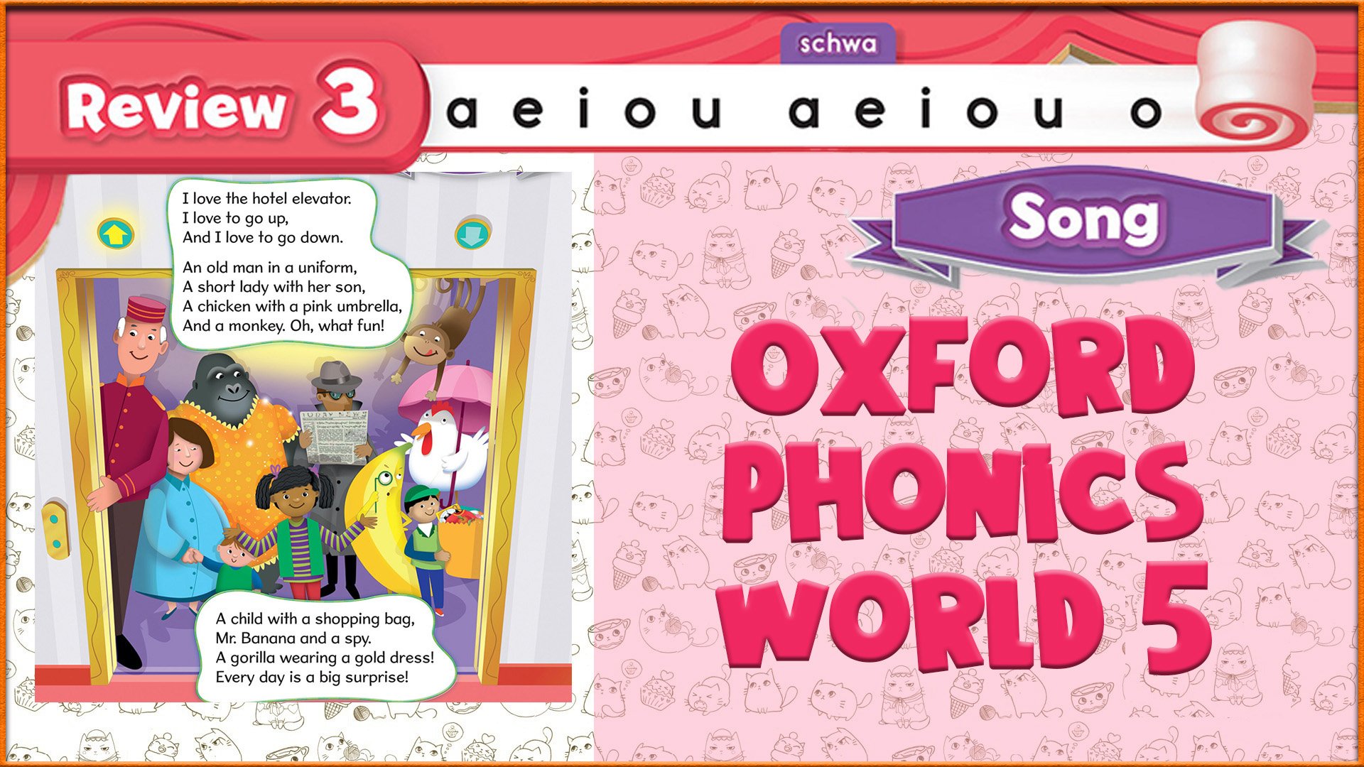 Song | Review 3 | Oxford Phonics World 5 - Consonant Blends. #43