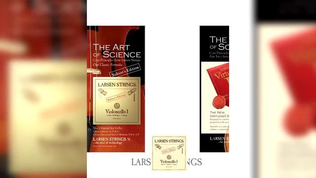 Larsen Strings of Denmark. Violin, Viola and Cello Strings. смотреть онлайн