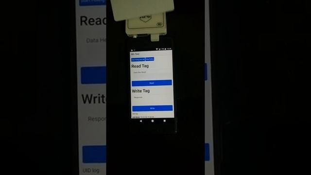 NFC Tag ACR35 Ionic Test смотреть онлайн