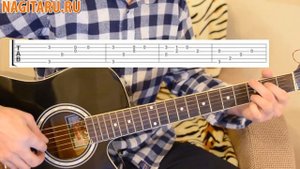 Новогодняя мелодия - Маленькой елочке холодно зимой. Разбор, табы, на гитаре