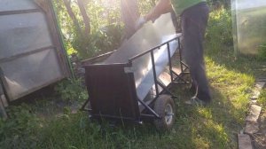 строительно-садовая тележка 0,4 куба своими руками