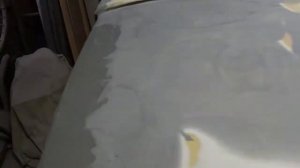 Шпатлёвка и ремонт капота ваз 2107