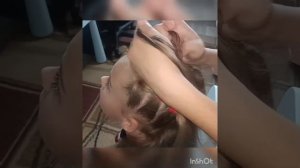 Быстрая прическа. французская коса.