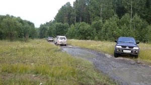 Трасса Балыкса - Ортон. Из Хакасии в Кемеровскую область через тайгу