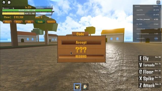 Roblox code - Second Sea King Piece смотреть онлайн