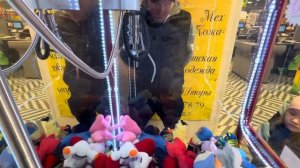 Вытащили классного гуся? из автомата с игрушками ?