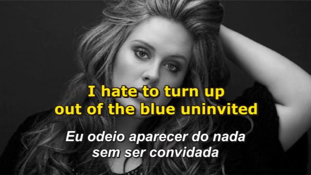 Adele - Someone Like You - Letra e Tradução смотреть онлайн