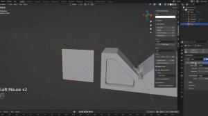 Как округлить края плоскости через bevel в Blender