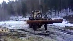 погрузка леса