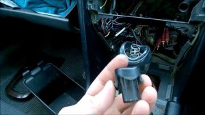 Как снять панель климат контроля и центральную панель на Mitsubishi Galant VIII