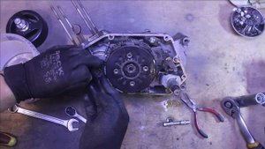 Simson S51 Engine Rebuild (M531). part1 Disassembly and inspection
