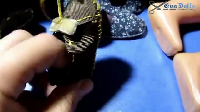 МК одежда и обувь для старой куклы часть 2 DIY смотреть онлайн