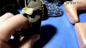 МК одежда и обувь для старой куклы  часть 2 DIY