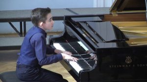 Андрей Филонов — Клод Дебюсси «Арабеска №1 ми мажор» — Детишник 08.03.2021