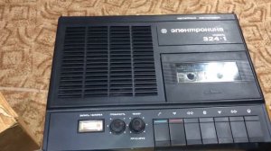 Капсула времени Новый магнитофон СССР ЭЛЕКТРОНИКА 324-1