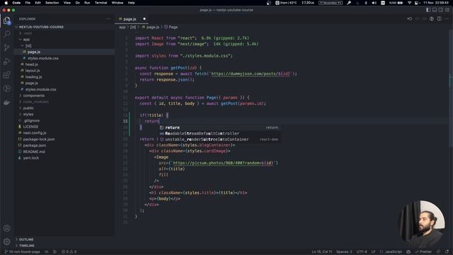 #10 - Next.js v13 İlk Bakış - 404 Sayfası Yapıyoruz - not-found.js смотреть онлайн