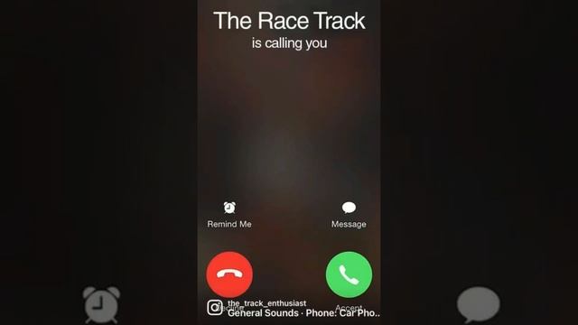 The Race Track Is Calling !