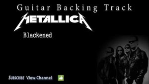 Metallica - Blackened (Guitar Backing Track) w/Vocals