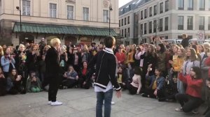 [190412] MONT BUSKING Will you be my girlfriend (Poland, Warsaw)