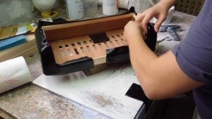How an accordion gets covered in celluloid