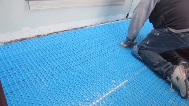 Electric Floor heat installationTutorial: Prodeso heat with SunTouch Warm Wire