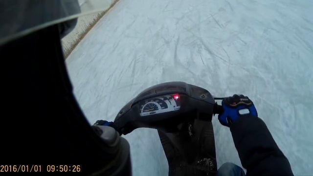 зимняя катка на скутере смотреть онлайн
