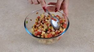 КАРТОФЕЛЬ  ЗАПЕЧЕННЫЙ в духовке с мясом,сыром и овощами