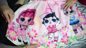 Платье с куколками #ЛОЛ | Распаковка #LOL doll