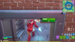 Притворился НОВЫМ БОССОМ *ТОНИ СТАРК* в фортнайт