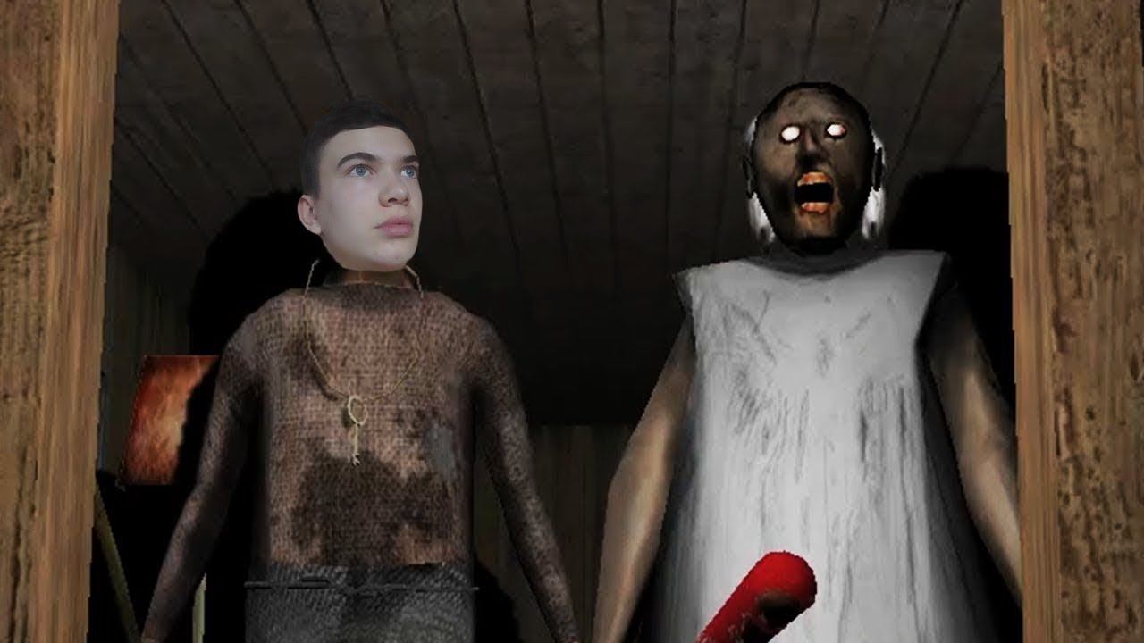 Я сбежал от бабки через дверь!→Granny:Chapter two#2 смотреть онлайн