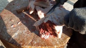 +18Как рубить мясо что нельзя продать от Это мясо вам покажу на этот видео