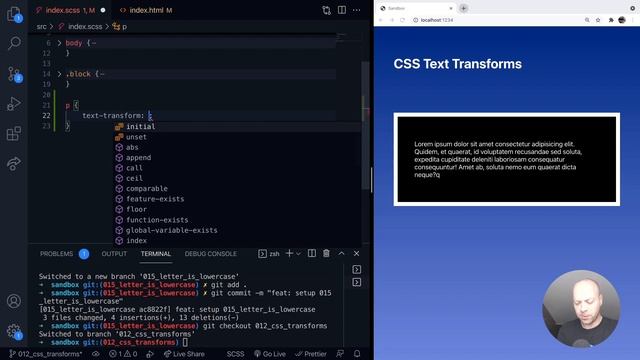 DevTips Daily: The CSS text-transform property