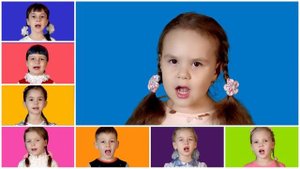 Песня для детей - Мамины помощники | Видео для детей | Академия Голосок | группа Звездочка