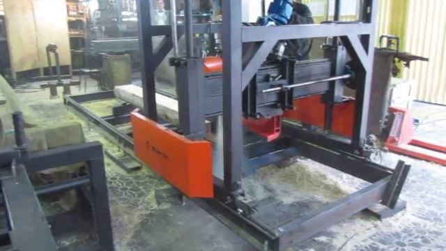 Дисковая пилорама ПДУ1 производства ПО "Диаком" смотреть онлайн