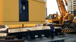 Монтаж БКРП, БКТП в Кранодаре. Главэнергострой.