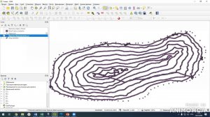 Построение батиметрической карты озера