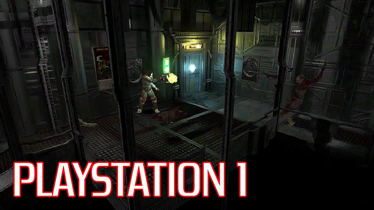 Как бы выглядел Dead Space  на Playstation 1