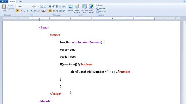 JAVA SCRIPT NUMBERS AND BOOLEAN DEMO смотреть онлайн