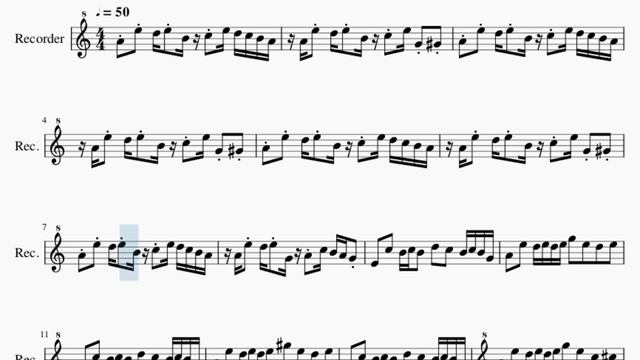 SUPER EASY Recorder Sheet Music: How to play Night of Nights (Touhou) by beatMARIO смотреть онлайн