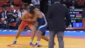 Финал Власов - Джулфалакян Финал 74 кг. ЛОНДОН 2012