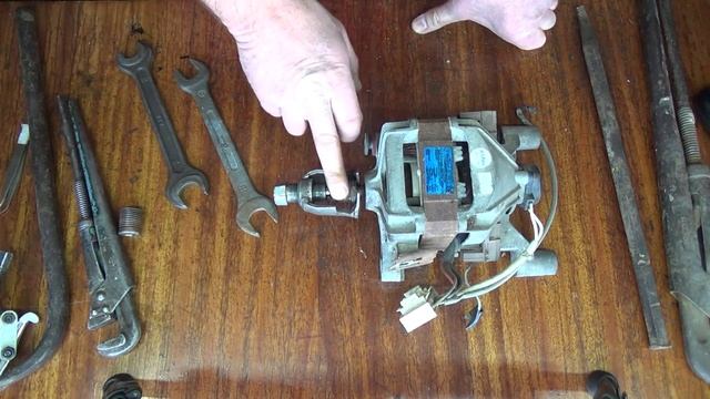 Как снять шкив с двигателя от стиральной машины. смотреть онлайн