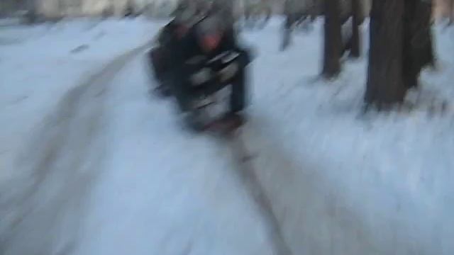 гонки на детских снегокатах )))) ржака смотреть онлайн