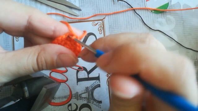 Учимся вязать столбики без накида. смотреть онлайн