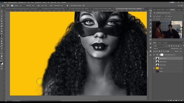PORTRAIT CATWOMAN | Портрет в фотошопе