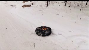 Как накачать / бортировать колесо без насоса, газом и взрывом!